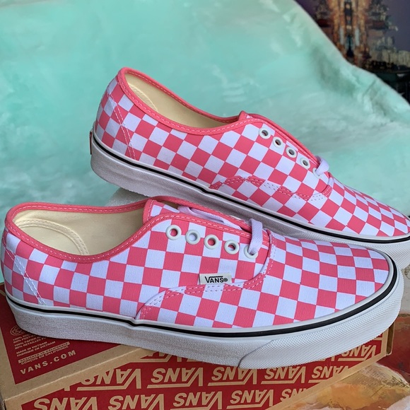 VANS AUTHENTIC CHECKERBOARD PINKLMND/TRWHT WMNS - Picture 10 of 16
